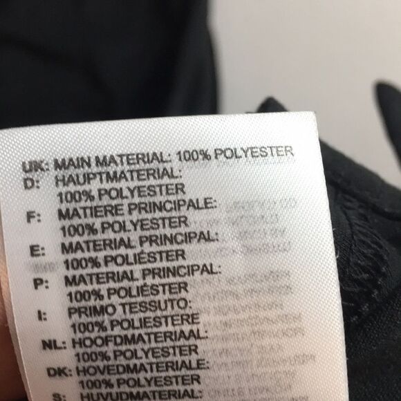 ADIDAS Black Logo Loose Muscle Tank Top Active Work-Out Sz Small - Picture 15 of 15